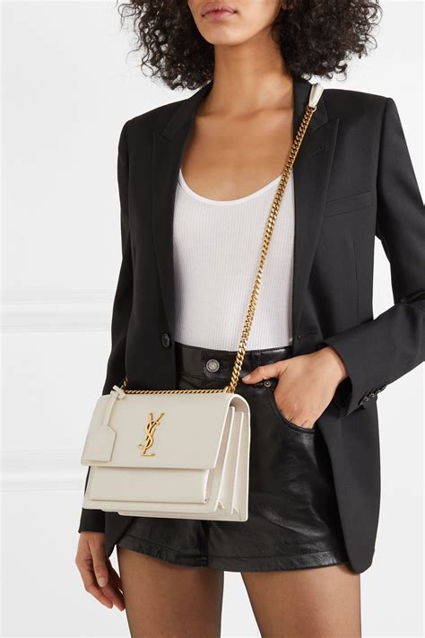 ysl bag crossbody white|saint laurent crossbody bag sale.